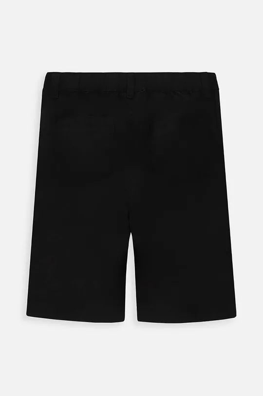 Dječje pamučne kratke hlače Coccodrillo crna