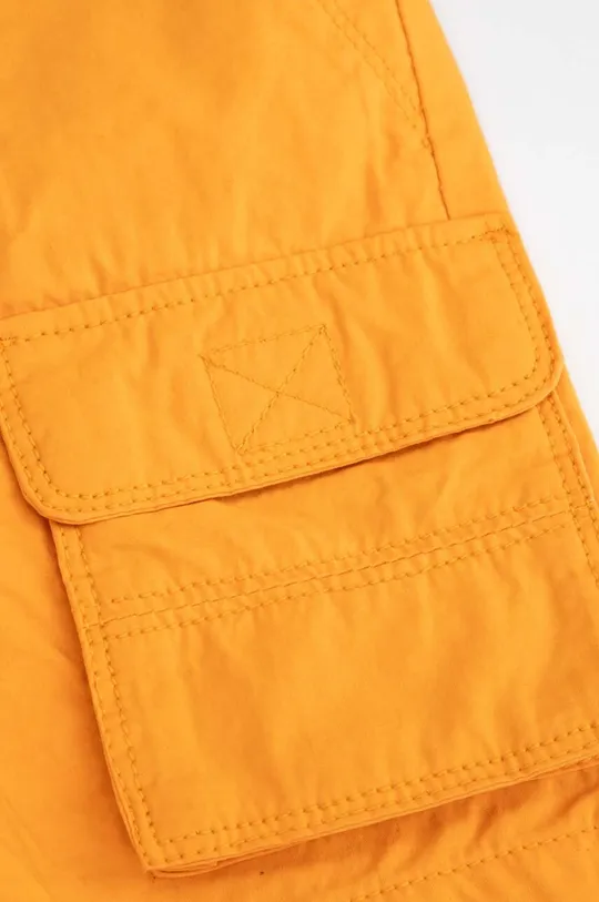 oranžová Detské bavlnené šortky Coccodrillo