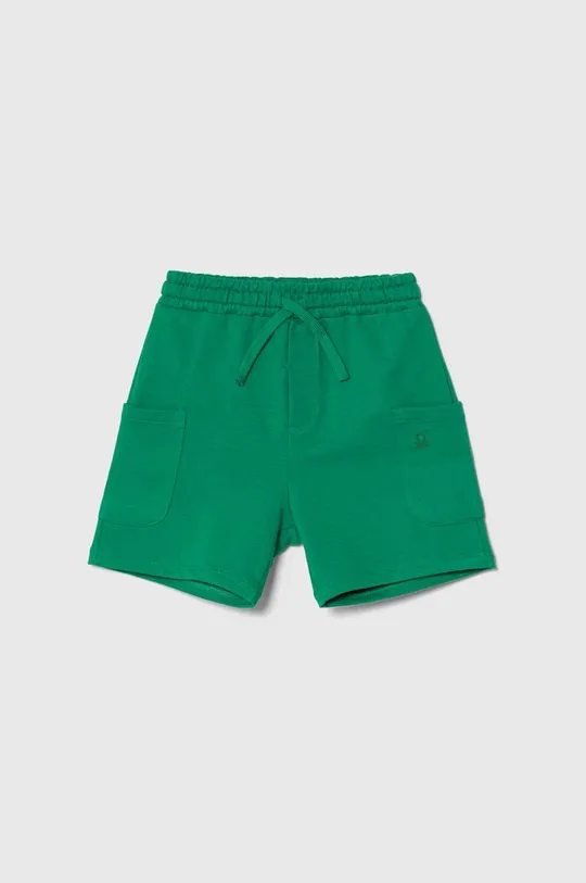 πράσινο Παιδικό βαμβακερό σορτς United Colors of Benetton Για αγόρια