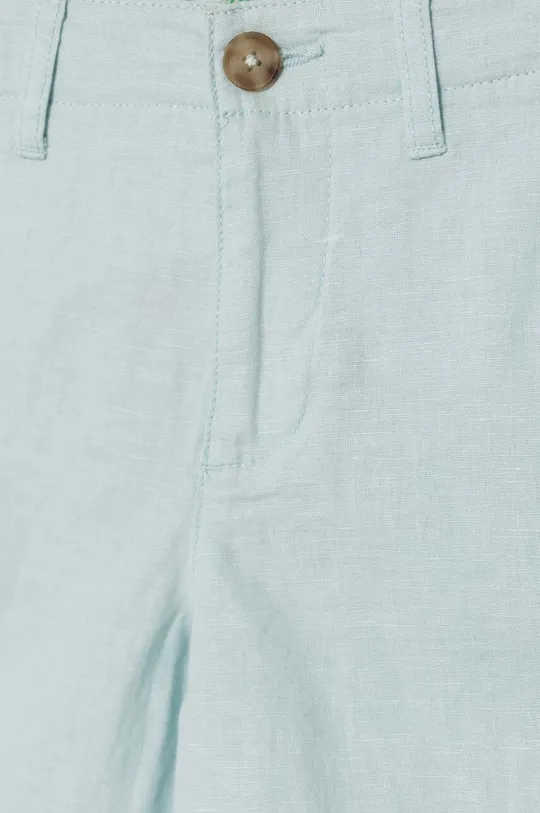 Kratke hlače iz mešanice lana United Colors of Benetton 56 % Lan, 44 % Bombaž