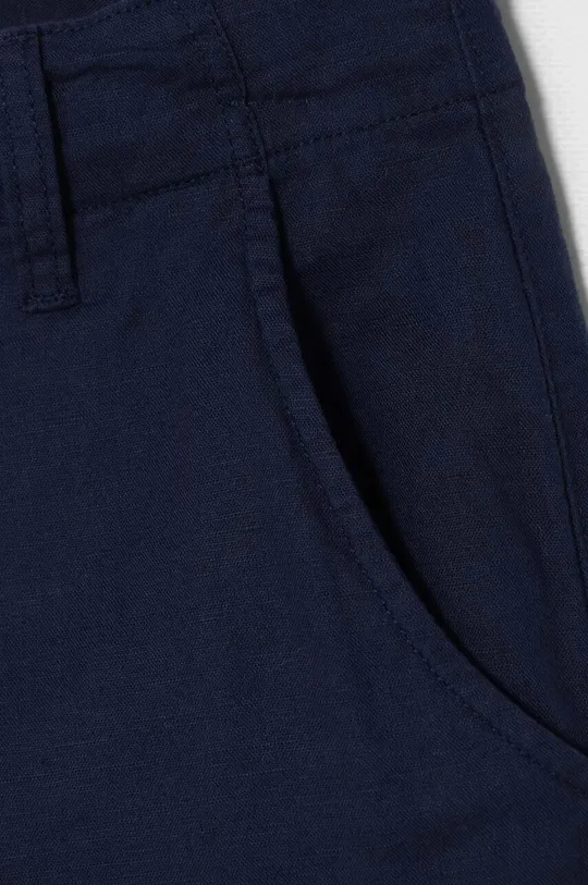Kratke hlače s dodatkom lana United Colors of Benetton 56% Lan, 44% Pamuk