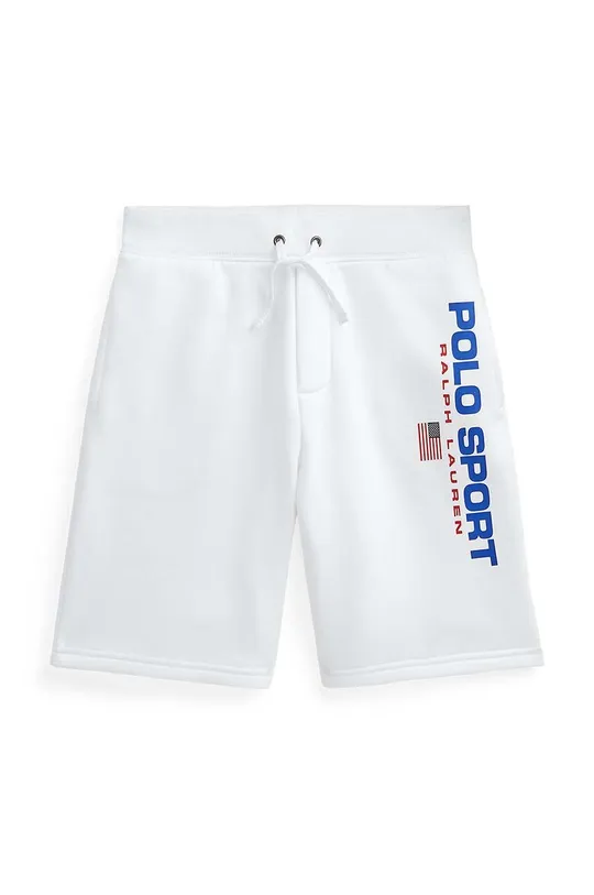 bela Otroške kratke hlače Polo Ralph Lauren Fantovski