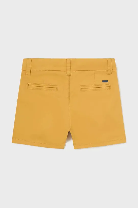 Mayoral shorts neonato/a giallo