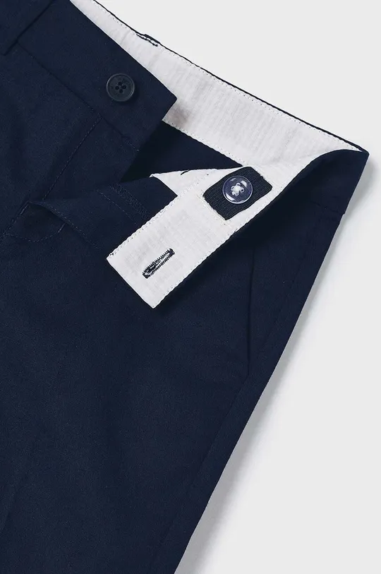 blu navy Mayoral shorts con aggiunta di lino bambino/a