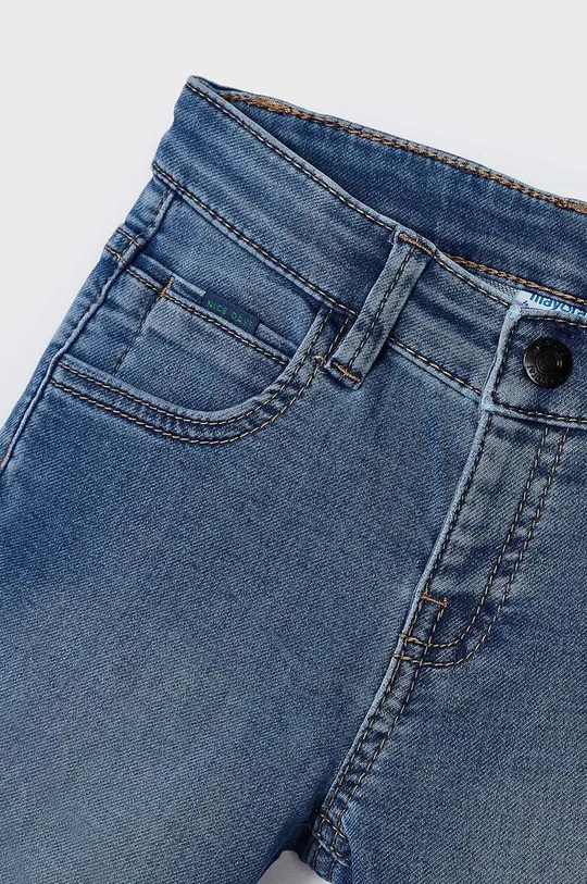 niebieski Mayoral szorty jeansowe dziecięce soft denim