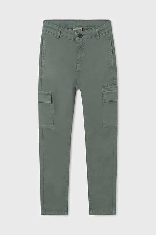 зелёный Детские брюки Mayoral cargo slim fit Для мальчиков