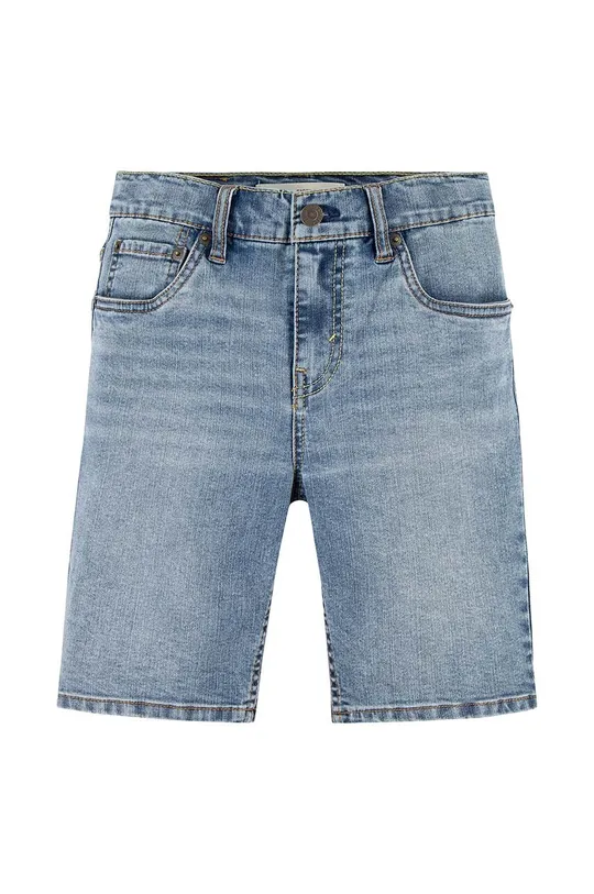 Otroške kratke hlače iz jeansa Levi's modra