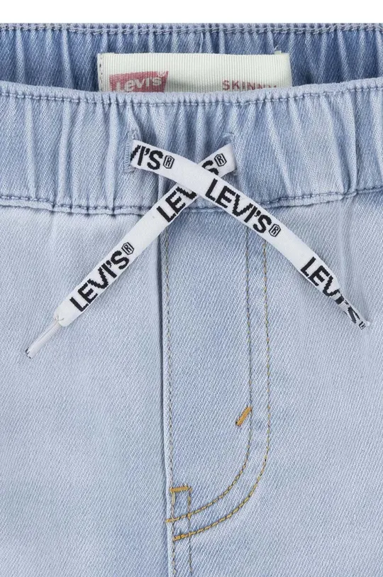 Levi's szorty jeansowe dziecięce LVB SKINNY DOBBY SHORT 82 % Bawełna, 17 % Poliester, 1 % Elastan