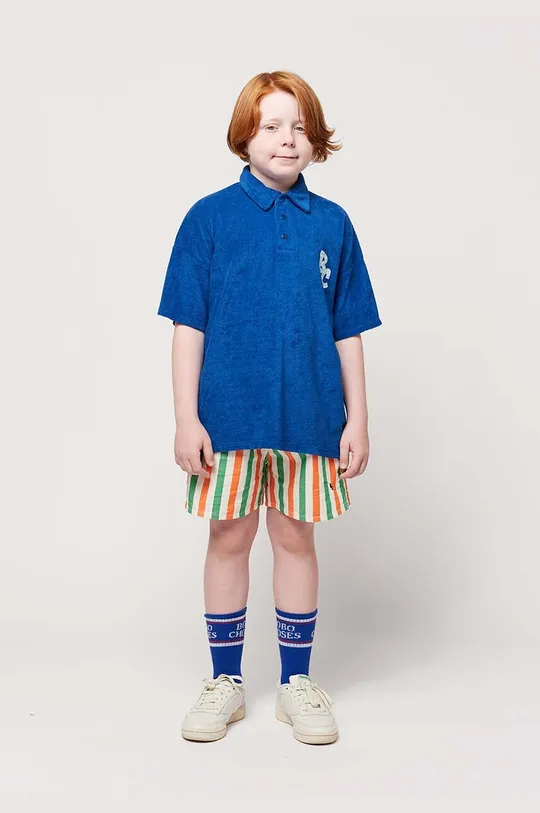 viacfarebná Detské bavlnené šortky Bobo Choses Chlapčenský