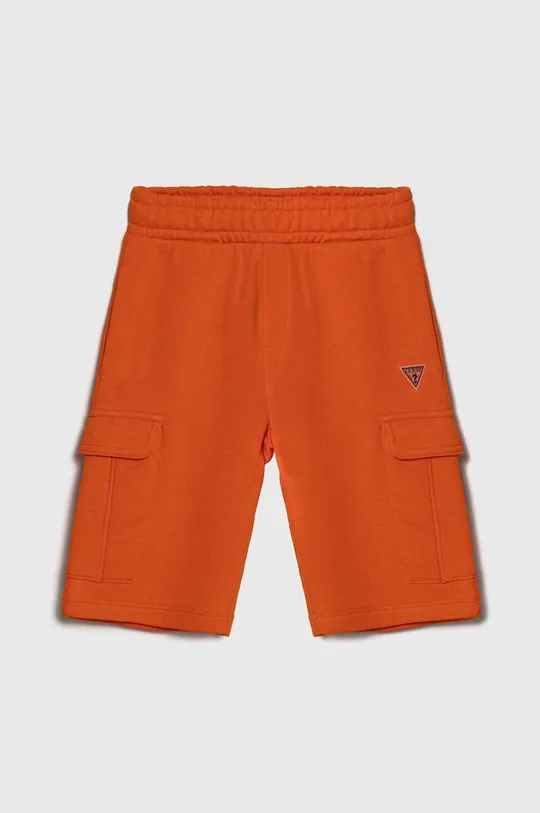 oranžová Detské krátke nohavice Guess Chlapčenský
