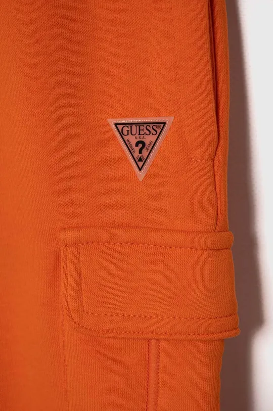 Dječje kratke hlače Guess narančasta