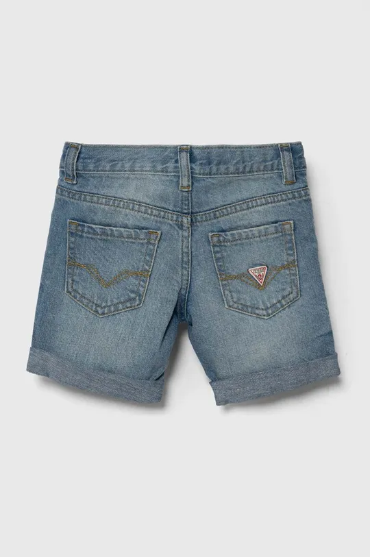 Otroške kratke hlače iz jeansa Guess modra