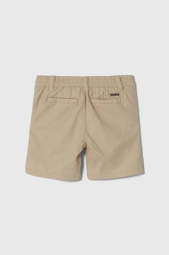 Guess shorts con aggiunta di lino bambino/a beige