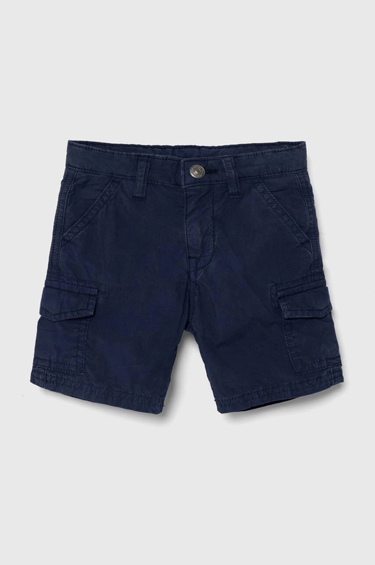 blu navy Guess shorts di lana bambino/a Ragazzi