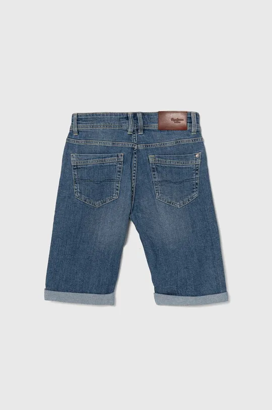 Rifľové krátke nohavice Pepe Jeans SLIM modrá