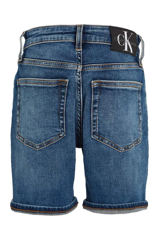 Detské rifľové krátke nohavice Calvin Klein Jeans 98 % Bavlna, 2 % Elastan