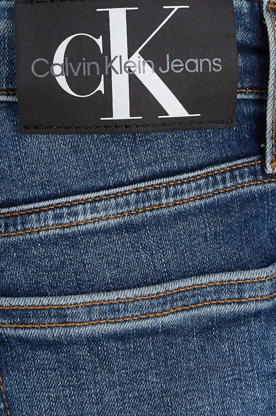 sötétkék Calvin Klein Jeans gyerek farmer rövidnadrág