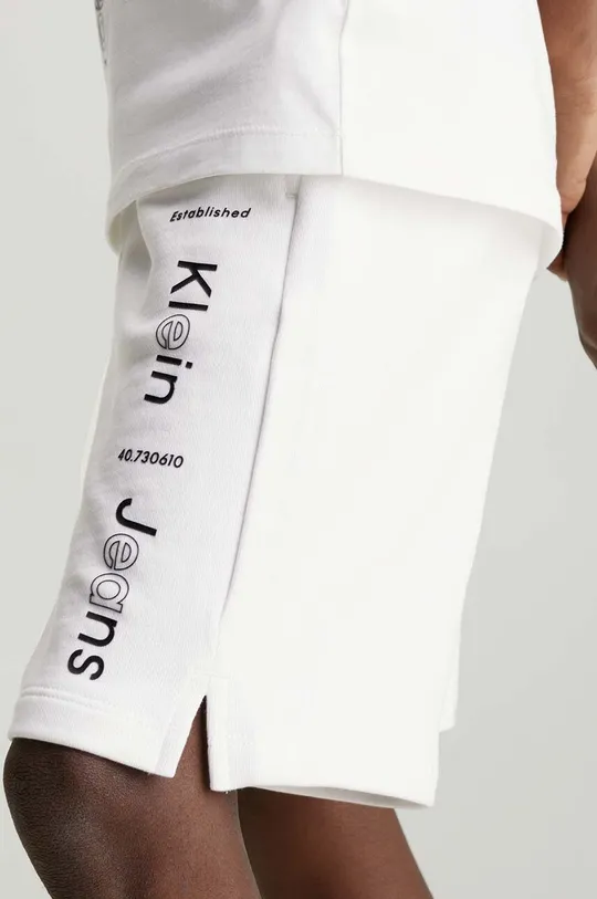 Detské bavlnené šortky Calvin Klein Jeans Chlapčenský