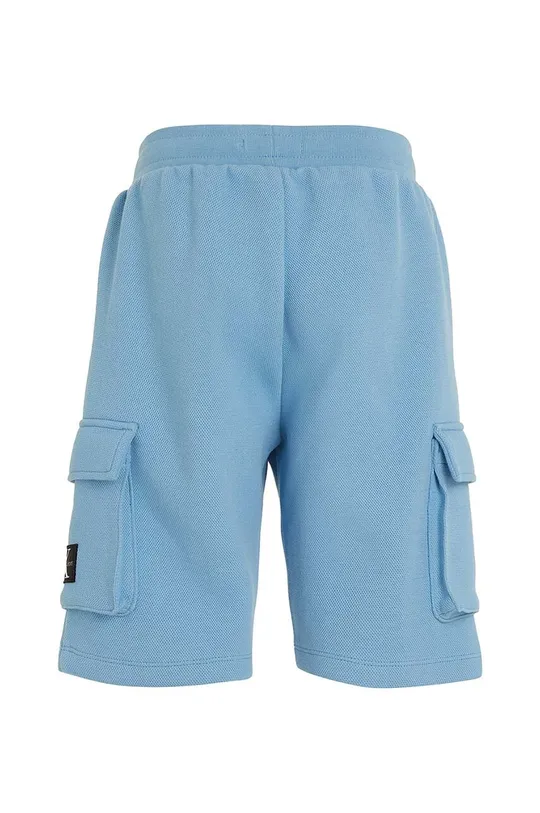 Detské krátke nohavice Calvin Klein Jeans 60 % Organická bavlna, 35 % Polyester, 5 % Elastan