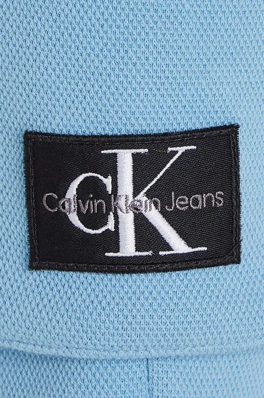 niebieski Calvin Klein Jeans szorty dziecięce