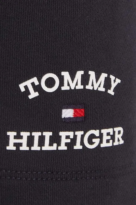 fekete Tommy Hilfiger gyerek rövidnadrág