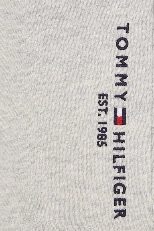sivá Detské bavlnené šortky Tommy Hilfiger