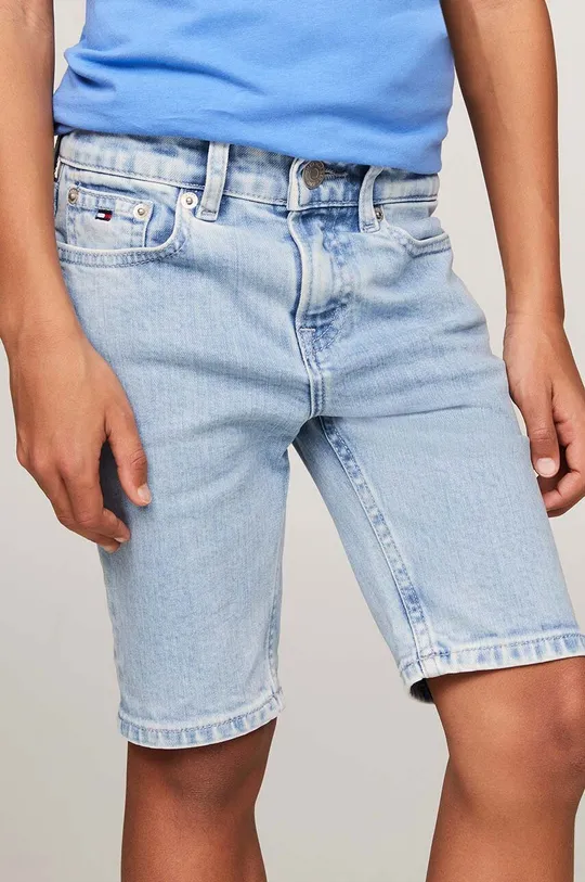 Детские джинсовые шорты Tommy Hilfiger 79% Хлопок, 20% Переработанный хлопок, 1% Эластан
