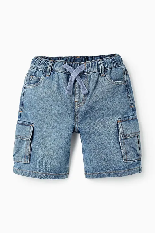 modrá Detské rifľové krátke nohavice zippy Chlapčenský