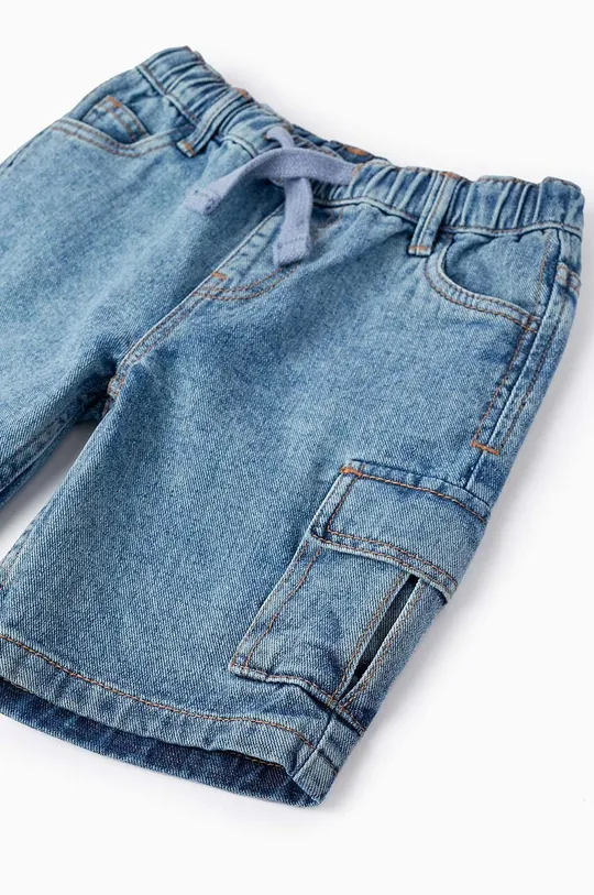 Detské rifľové krátke nohavice zippy 100 % Bavlna
