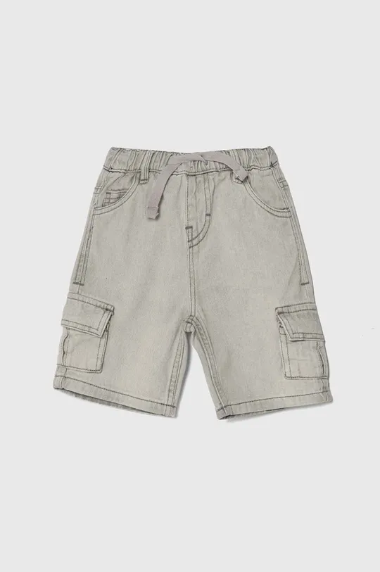 siva Otroške kratke hlače iz jeansa zippy Fantovski