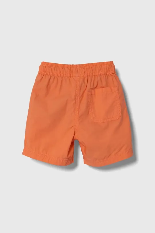 Kratke pamučne hlače za bebe zippy narančasta