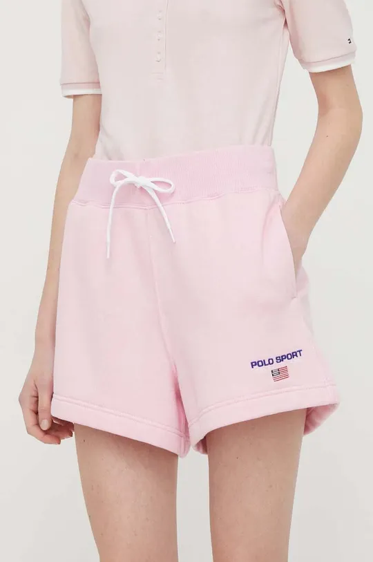roza Kratke hlače Polo Ralph Lauren Ženski