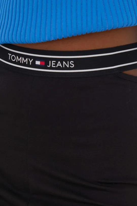 czarny Tommy Jeans szorty
