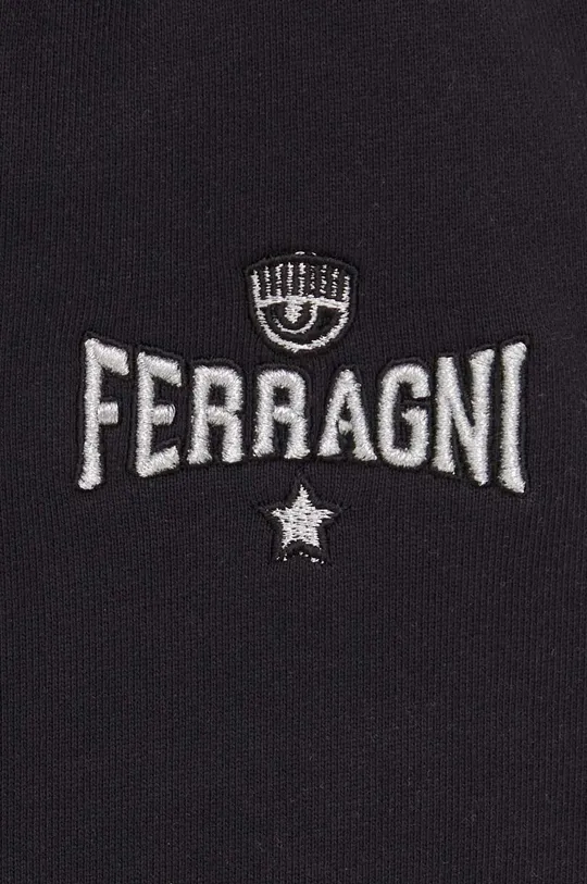 чёрный Хлопковые шорты Chiara Ferragni