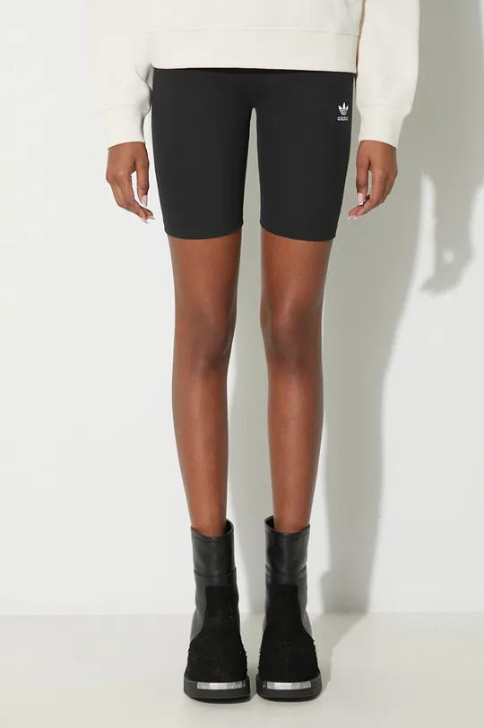 μαύρο Σορτς adidas Originals Essentials Short Leggings Γυναικεία