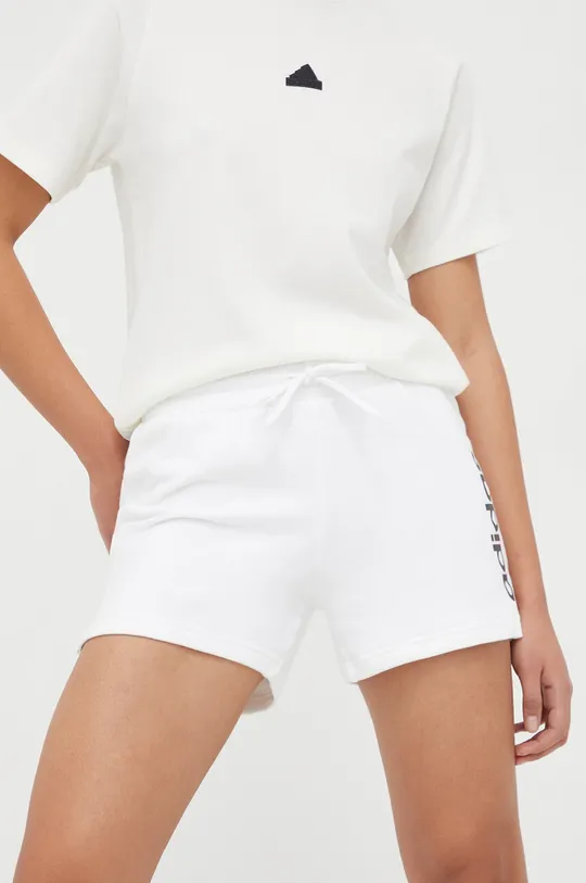 білий Бавовняні шорти adidas Жіночий