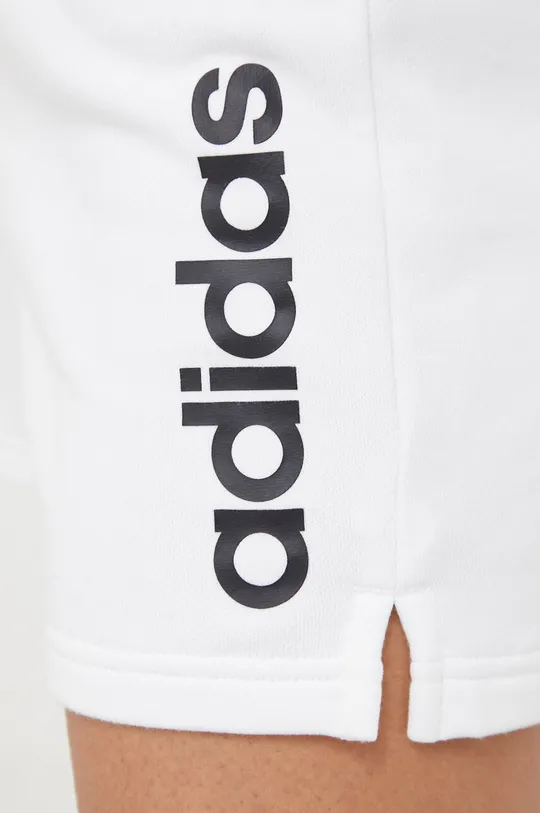 білий Бавовняні шорти adidas