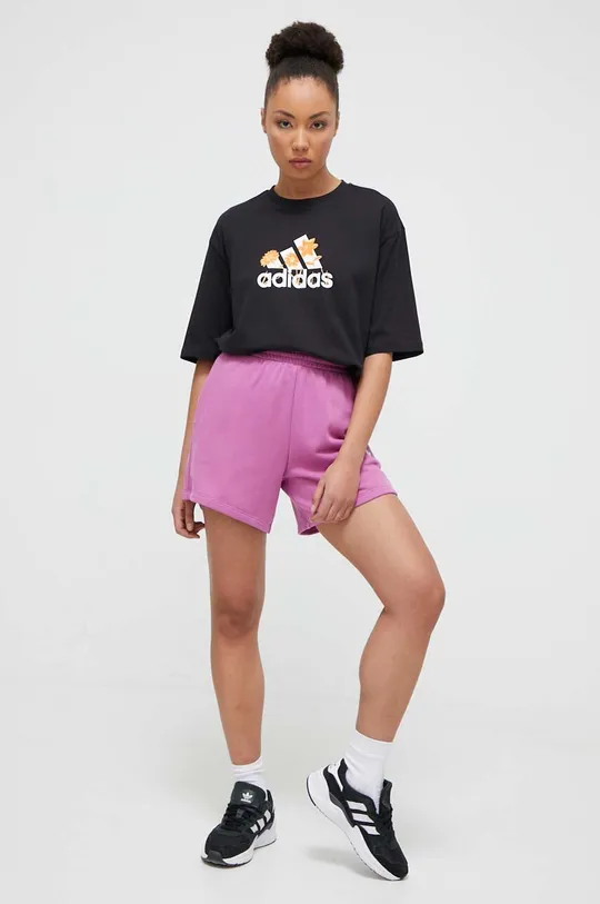 adidas Originals szorty różowy
