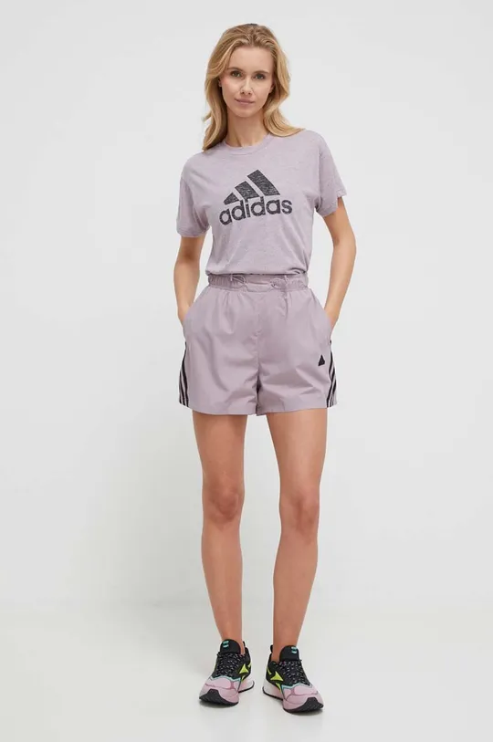 adidas rövidnadrág lila