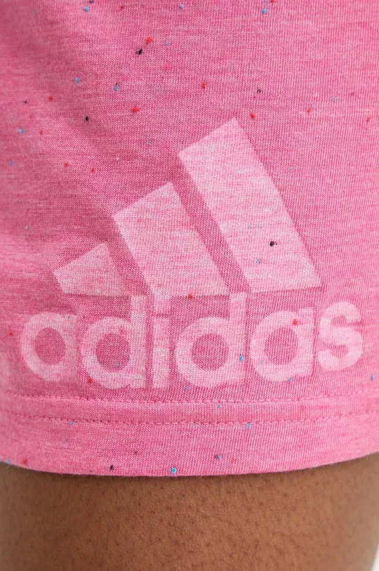 różowy adidas szorty