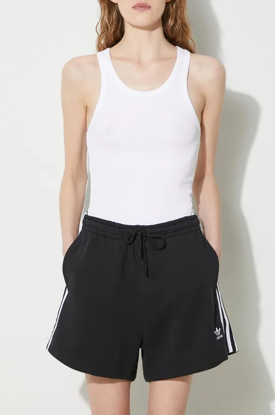 black adidas Originals shorts 3-Stripes
