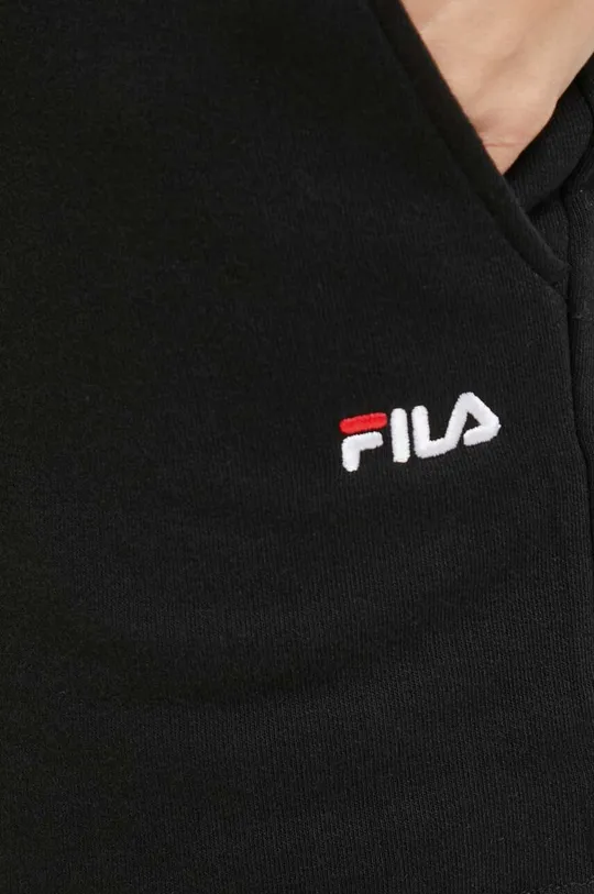 чёрный Шорты Fila