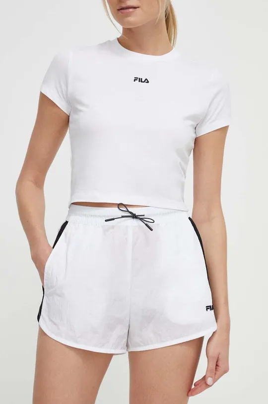 bijela Kratke hlače Fila Limassol Ženski