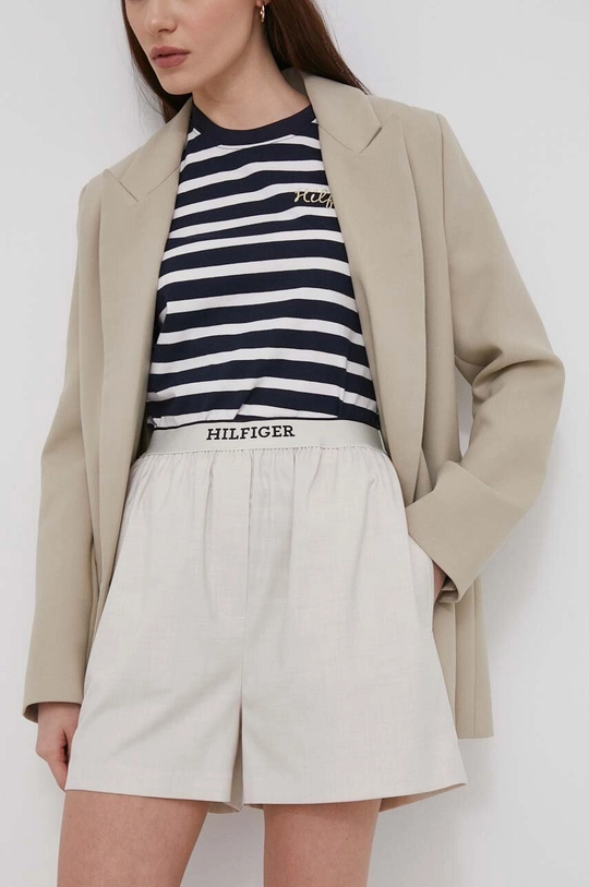 bézs Tommy Hilfiger rövidnadrág Női