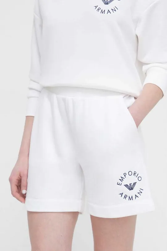 bela Kratke hlače za na plažo Emporio Armani Underwear Ženski