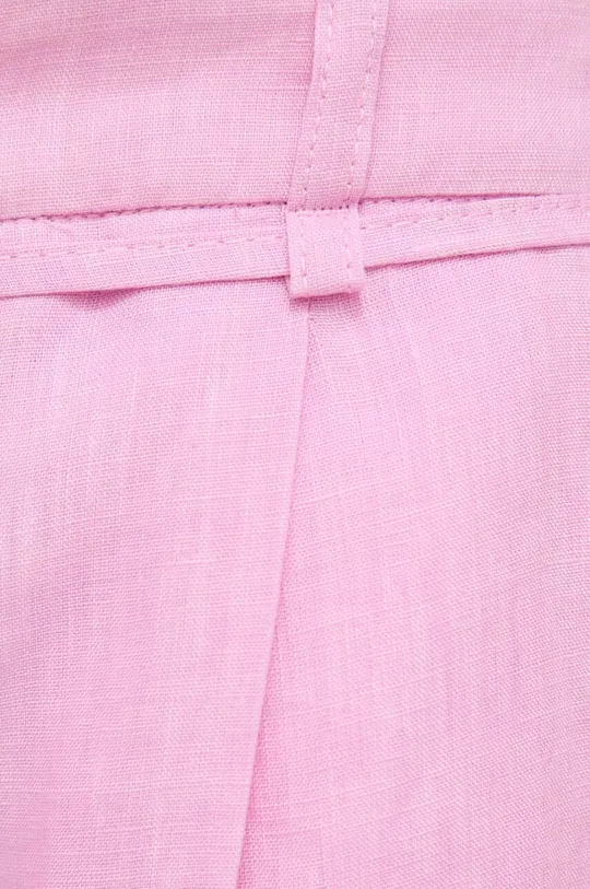 розовый Льняные шорты Marella