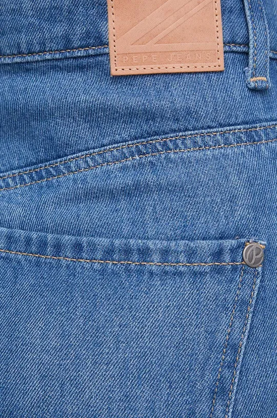 Rifľové krátke nohavice Pepe Jeans
