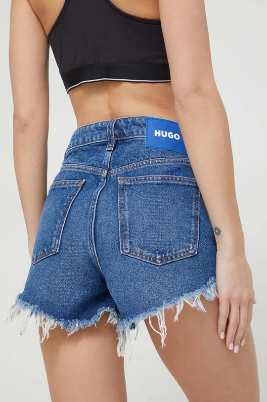 Джинсовые шорты Hugo Blue 100% Хлопок