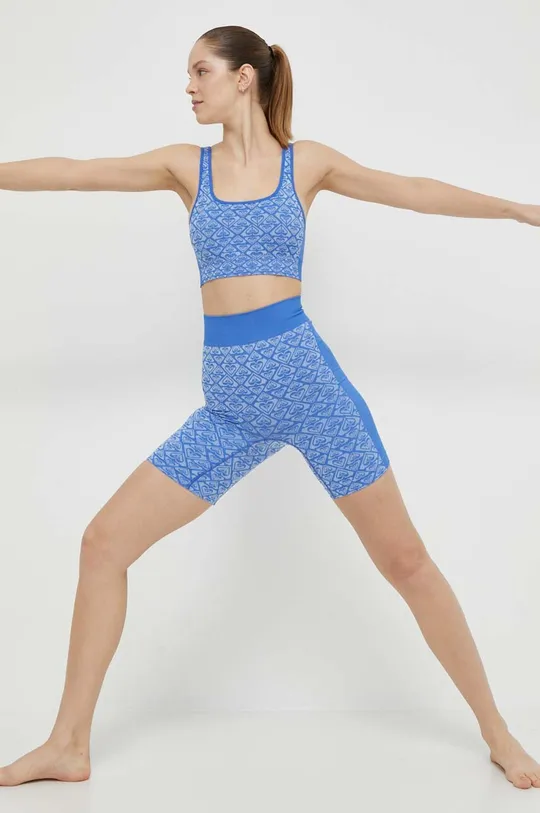 Kratke hlače za jogu Roxy Chill Out Heart plava