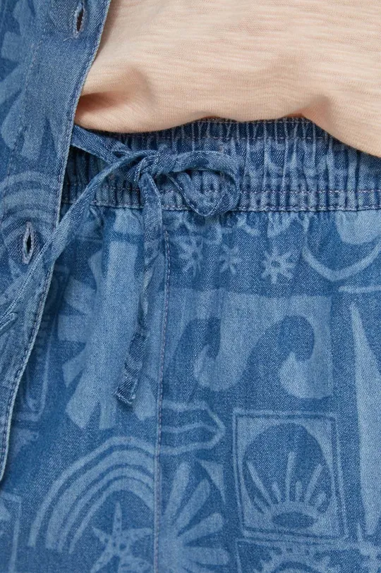 modrá Rifľové krátke nohavice Roxy Lekeitio